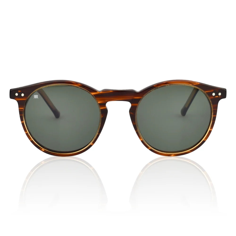RED RAVEN ATHENE WOOD BROWN