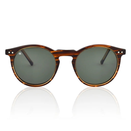 RED RAVEN ATHENE WOOD BROWN