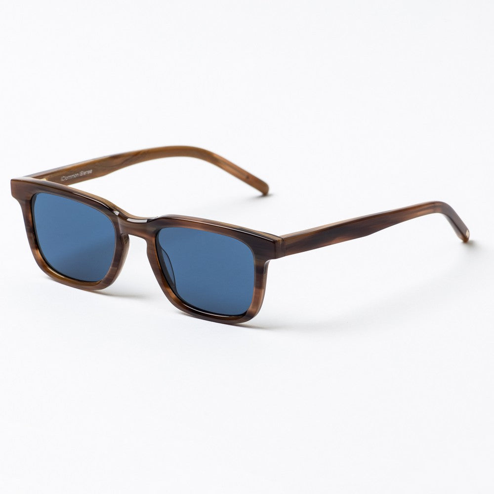 Common Sense 019 BROWN HORN & DARK BLUE