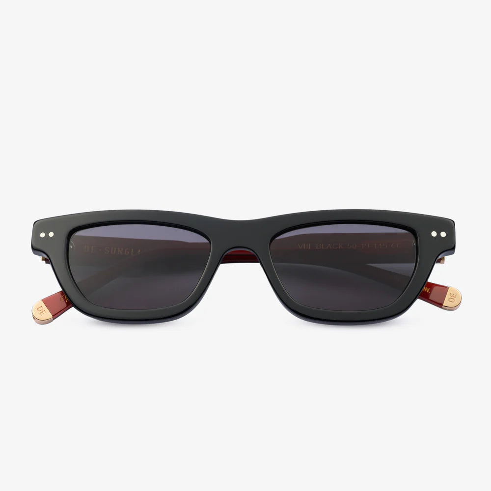 DE SUNGLASSES VIII BLACK