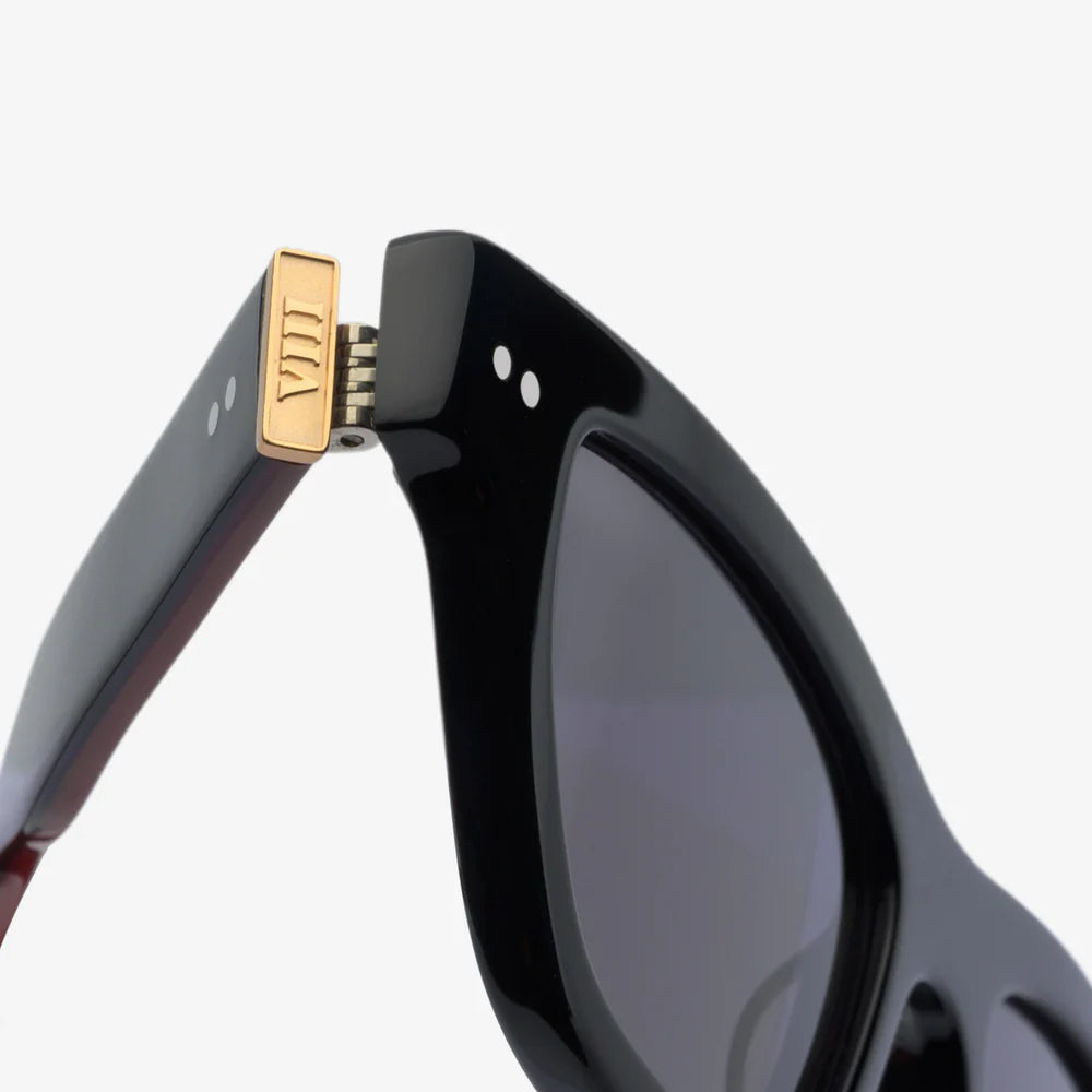 DE SUNGLASSES VIII BLACK